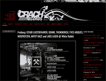 Tablet Screenshot of crachrecords.org